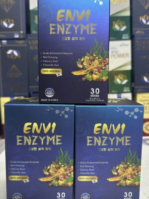 Sản phẩm Bột Envi Enzyme Hàn Quốc 30 gói hỗ trợ tiêu hóa