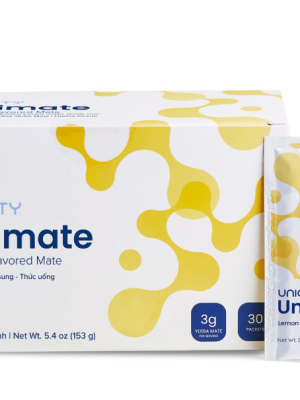 Unimate vị chanh mới, giảm cân 16-8, tăng năng lượng, giảm cân nhanh hiệu quả, Intermittent Fasting, đốt mỡ bụng, chiết xuất Yerba Mate, trà Unimate vị chanh.