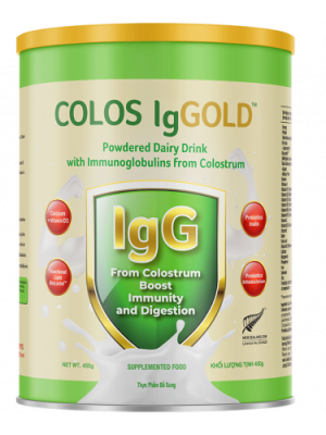 COLOS IgGOLD™ Care For 450g hỗ trợ tăng cường sức đề kháng