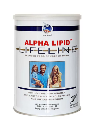 Sữa Non Alapha Lipid Lifeline 450g sản phẩm của Newimage Newzealand